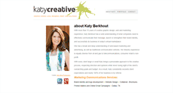 Desktop Screenshot of katycreative.com